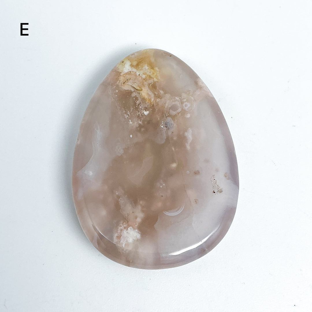 Worry Stone - Flower Agate - Rocks and Gems Canada