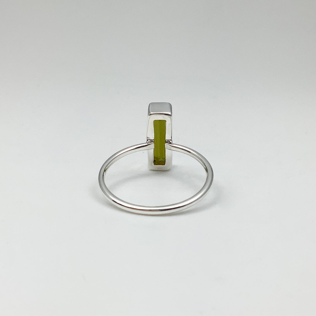 Green Tourmaline Ring