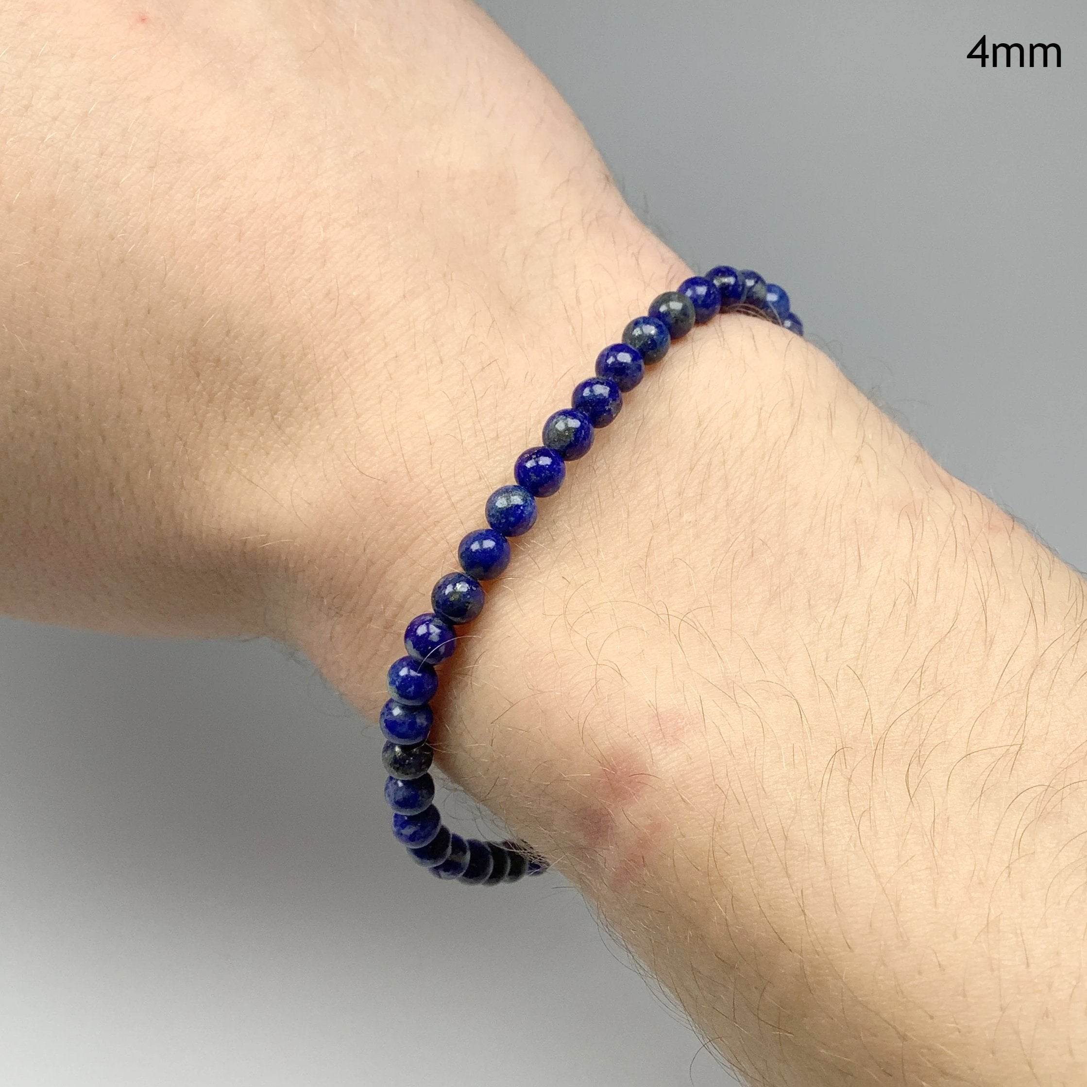 Lapis Lazuli Beaded Bracelet – Rocks and Gems Canada