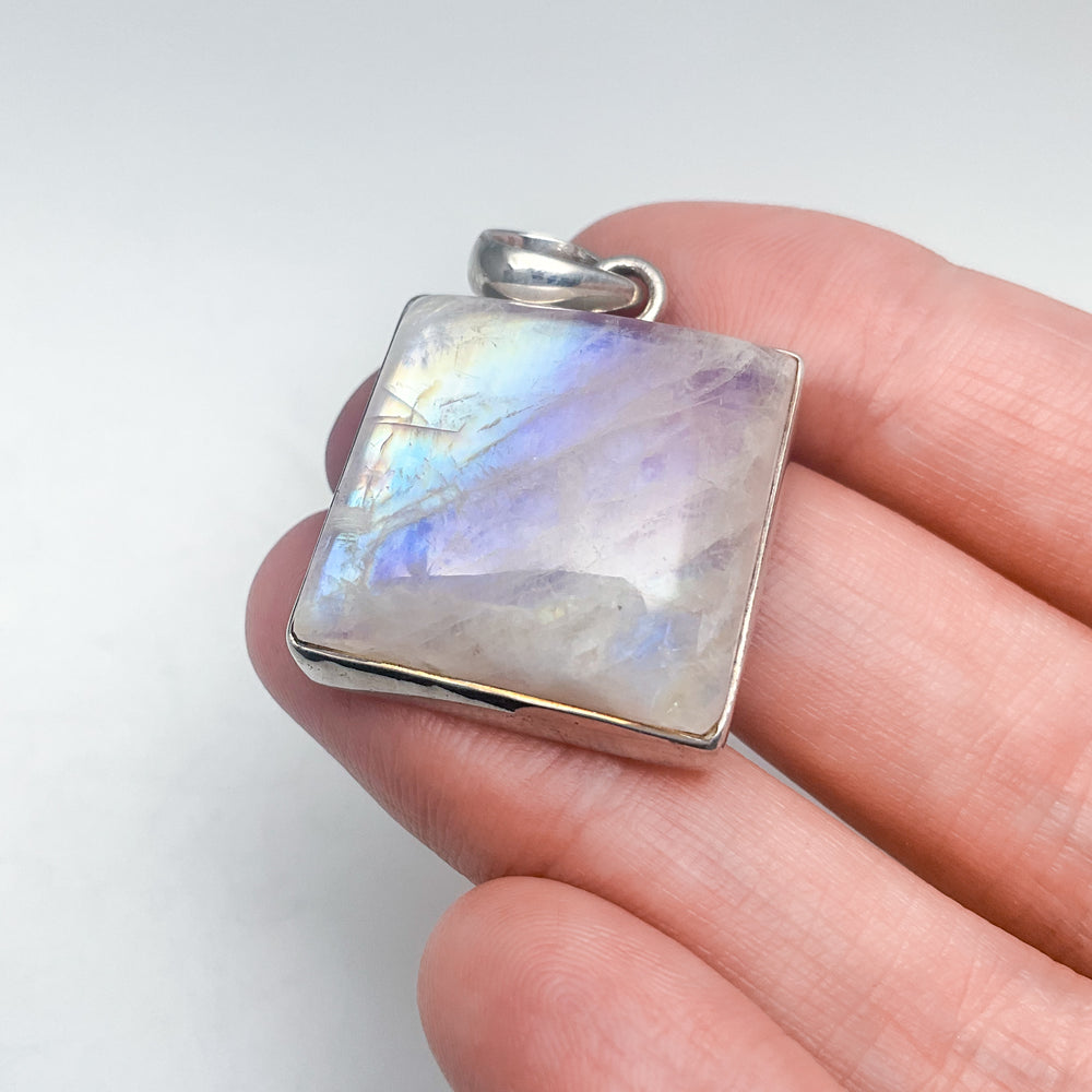 Rainbow Moonstone Pendant