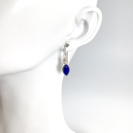 Lapis Lazuli Dangle Earrings - Rocks and Gems Canada