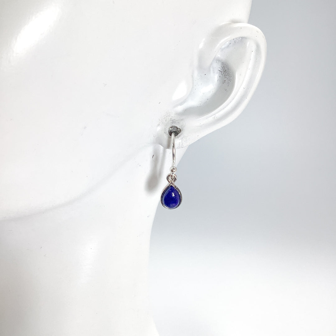 Lapis Lazuli Dangle Earrings - Rocks and Gems Canada