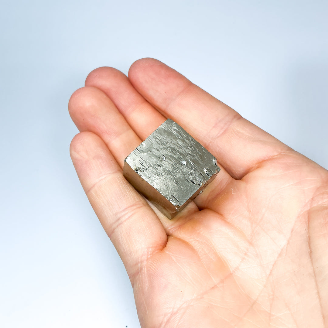 Iron Pyrite Cube