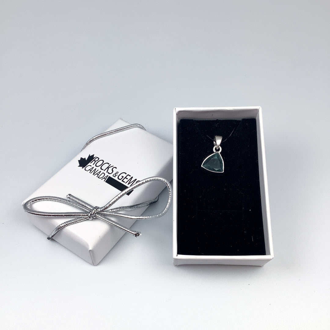 Blue Tourmaline Pendant