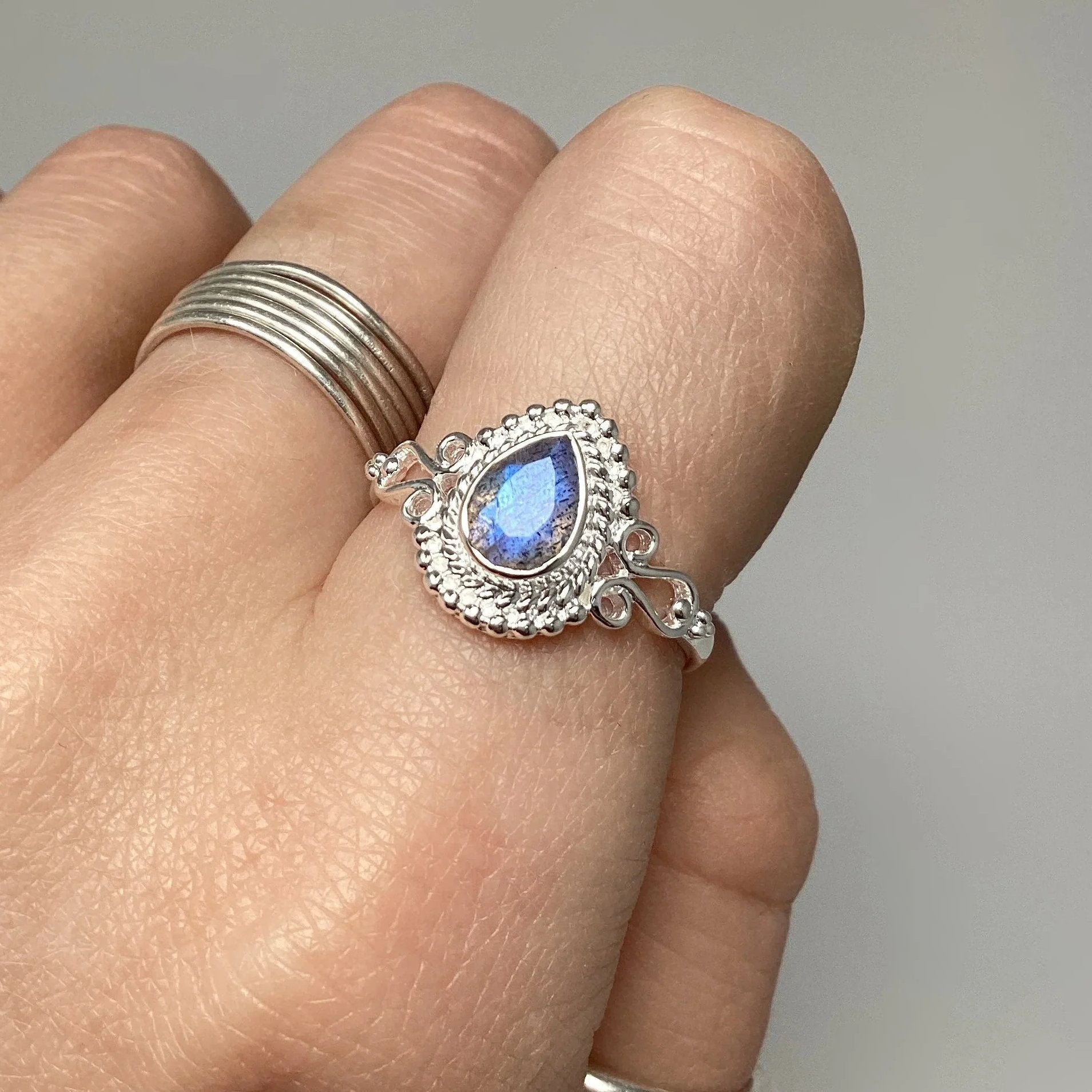 Labradorite Ring - Rocks and Gems Canada