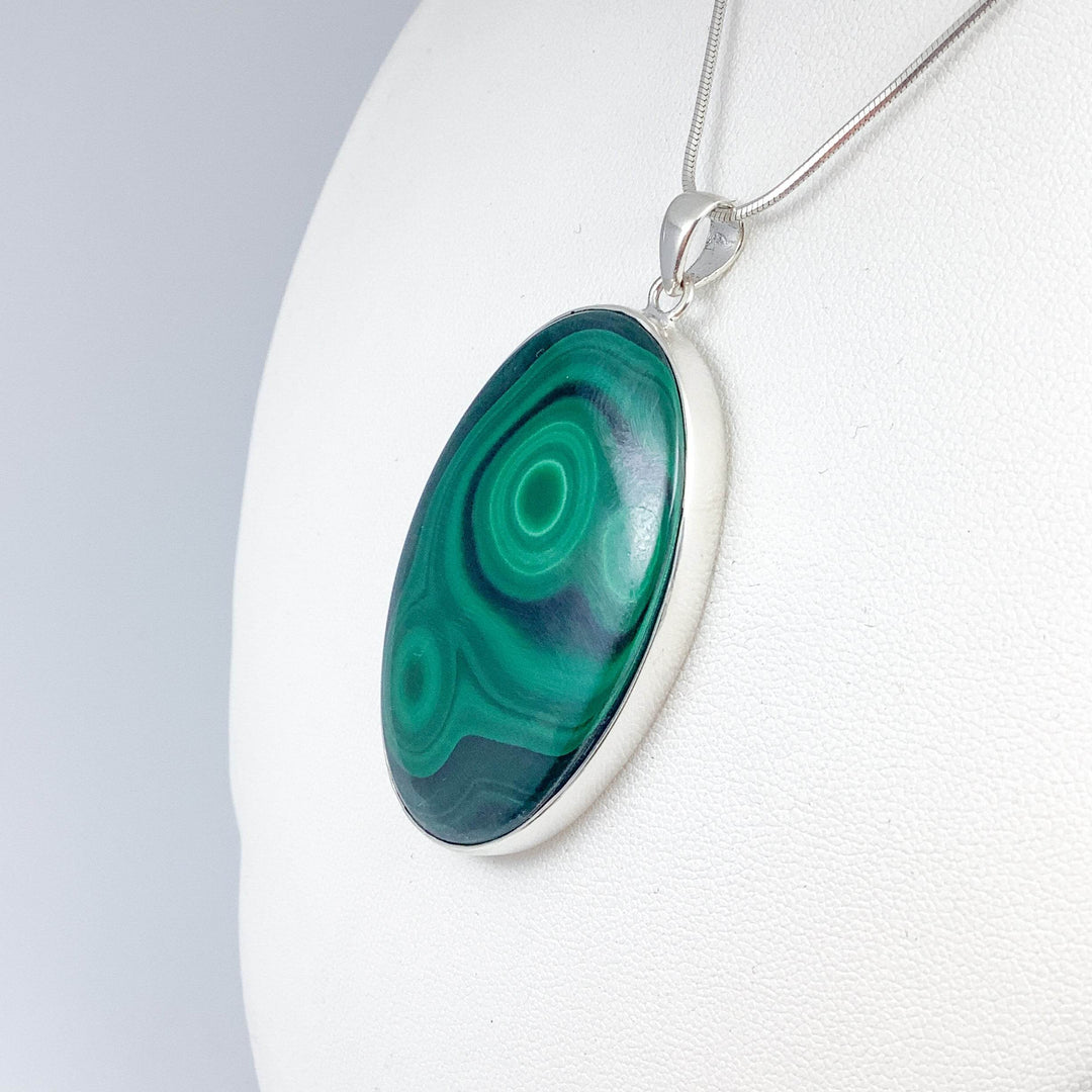Malachite Pendant - Rocks and Gems Canada