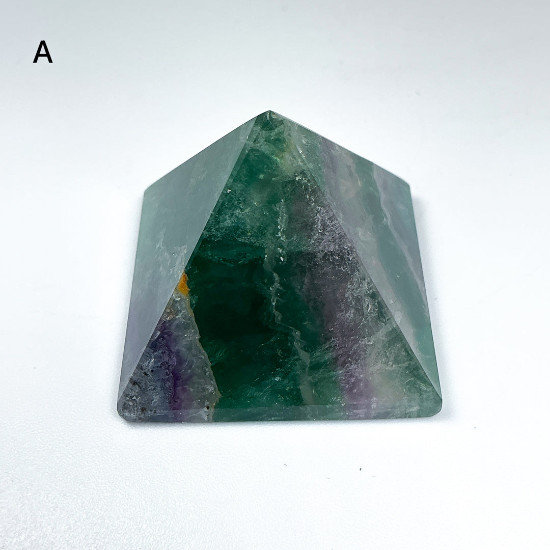 Fluorite Pyramid - Rocks and Gems Canada