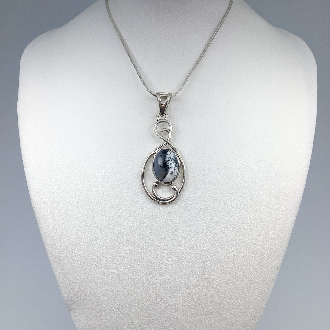 Dendritic Opal Pendant - Rocks and Gems Canada