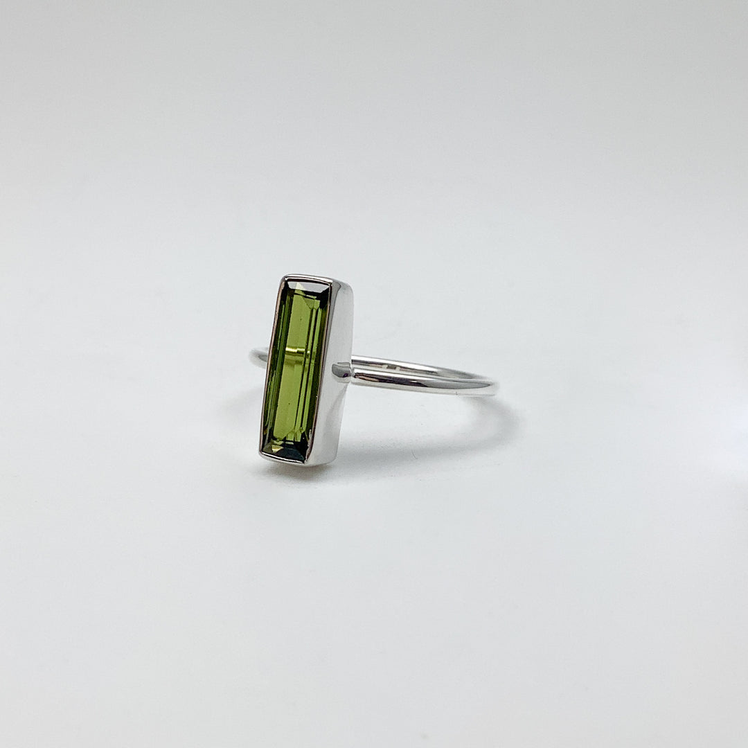 Green Tourmaline Ring