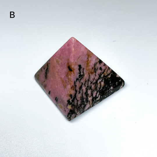Rhodonite Pyramid - Rocks and Gems Canada
