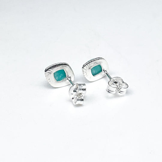 Amazonite Stud Earrings