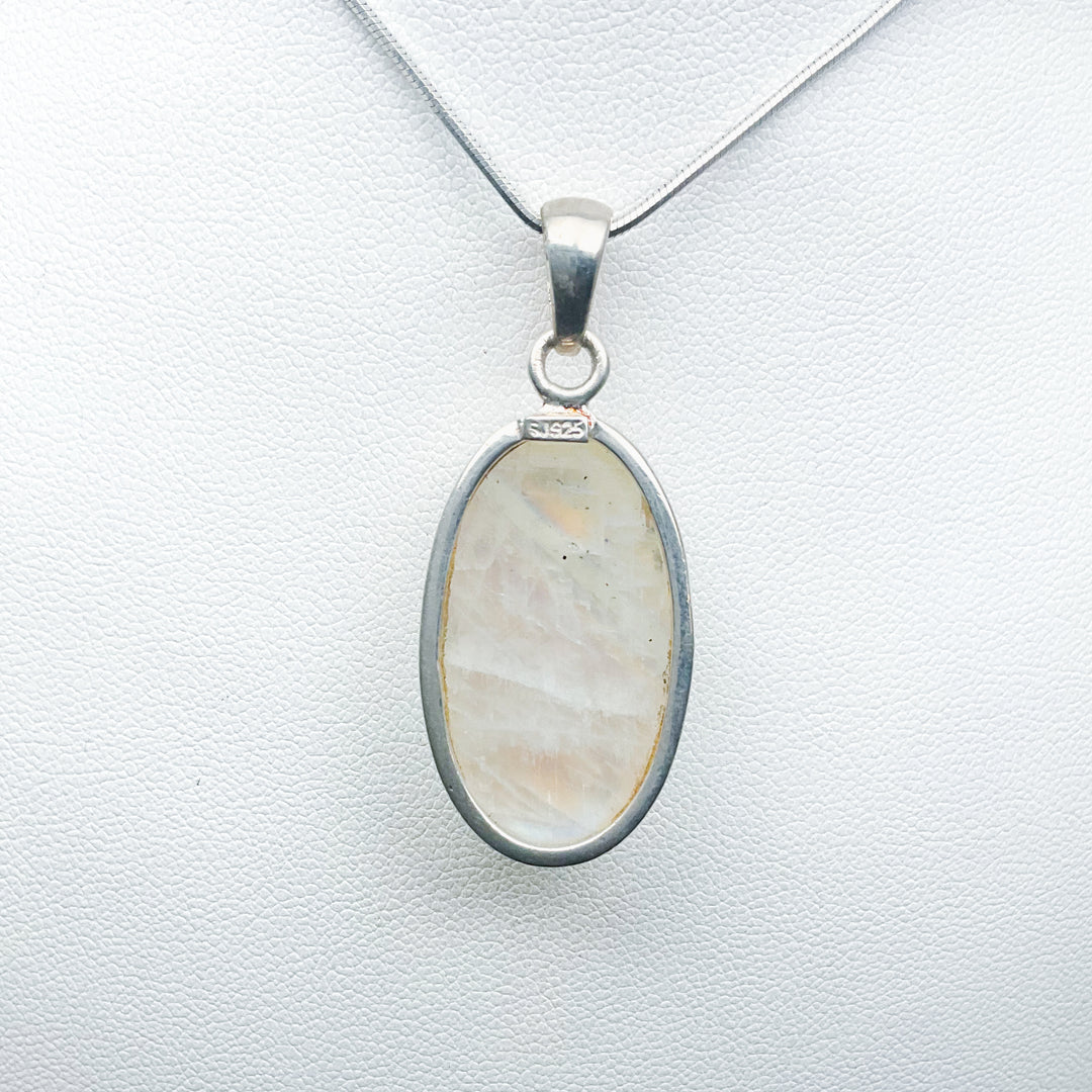 Rainbow Moonstone Pendant