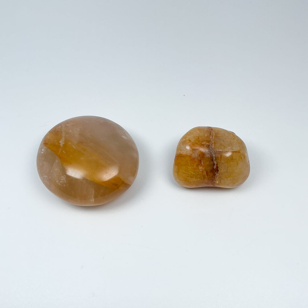 Golden Hematoid Quartz Tumble