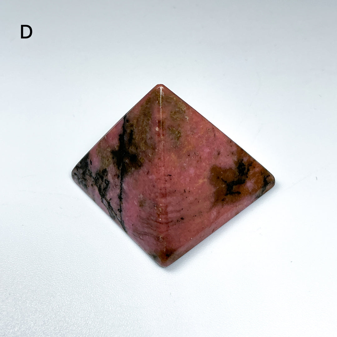 Rhodonite Pyramid - Rocks and Gems Canada