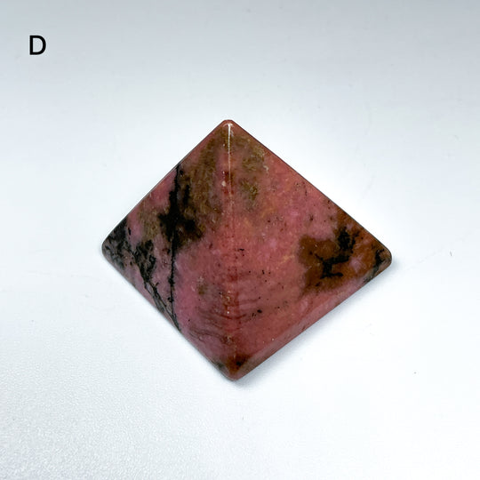Rhodonite Pyramid - Rocks and Gems Canada