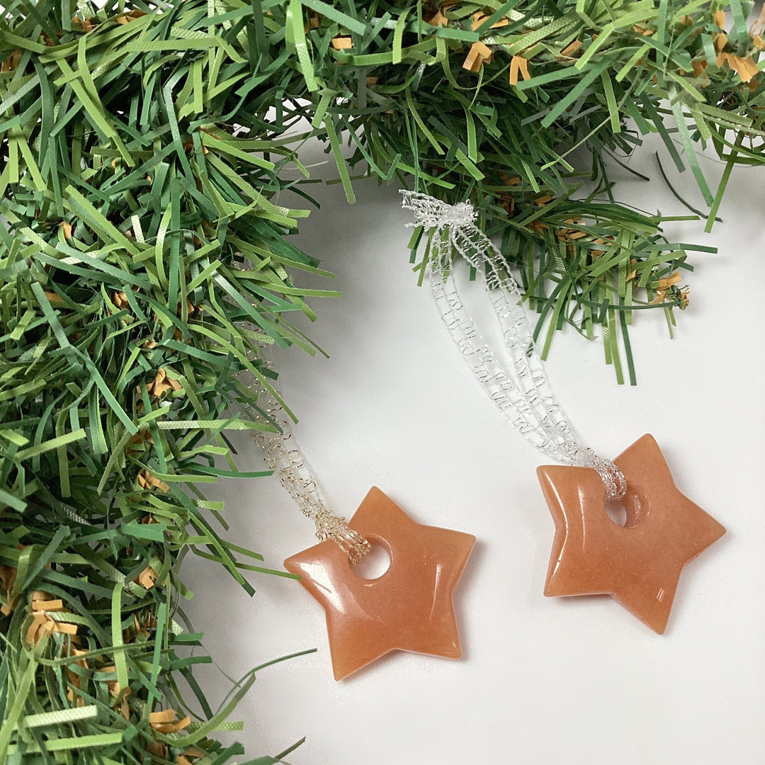Star Gemstone Christmas Ornament - Rocks and Gems Canada