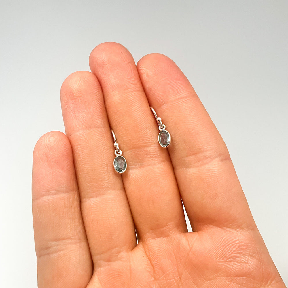 Aquamarine Dangle Earrings