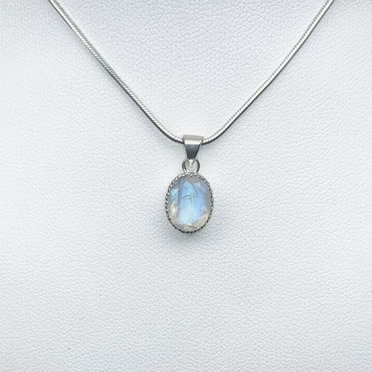 Rainbow Moonstone Pendant