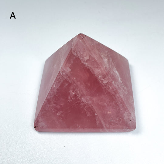 Rose Quartz Pyramid - Rocks and Gems Canada