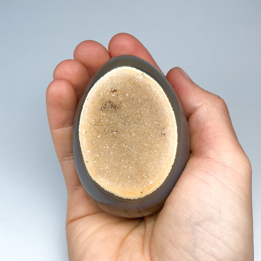 Agate Geode Egg