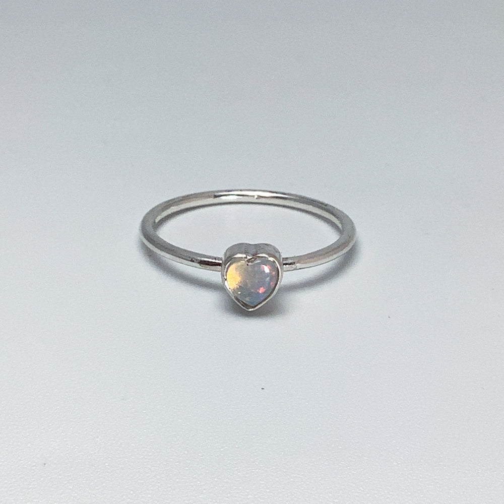 Australian Opal Heart Ring
