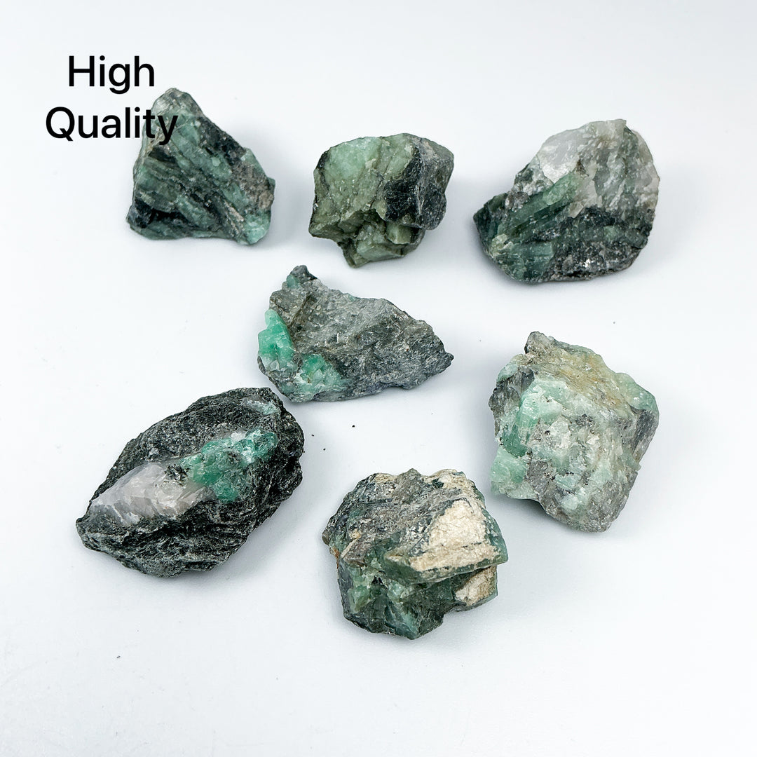 Emerald Rough Chunk Medium - Rocks and Gems Canada