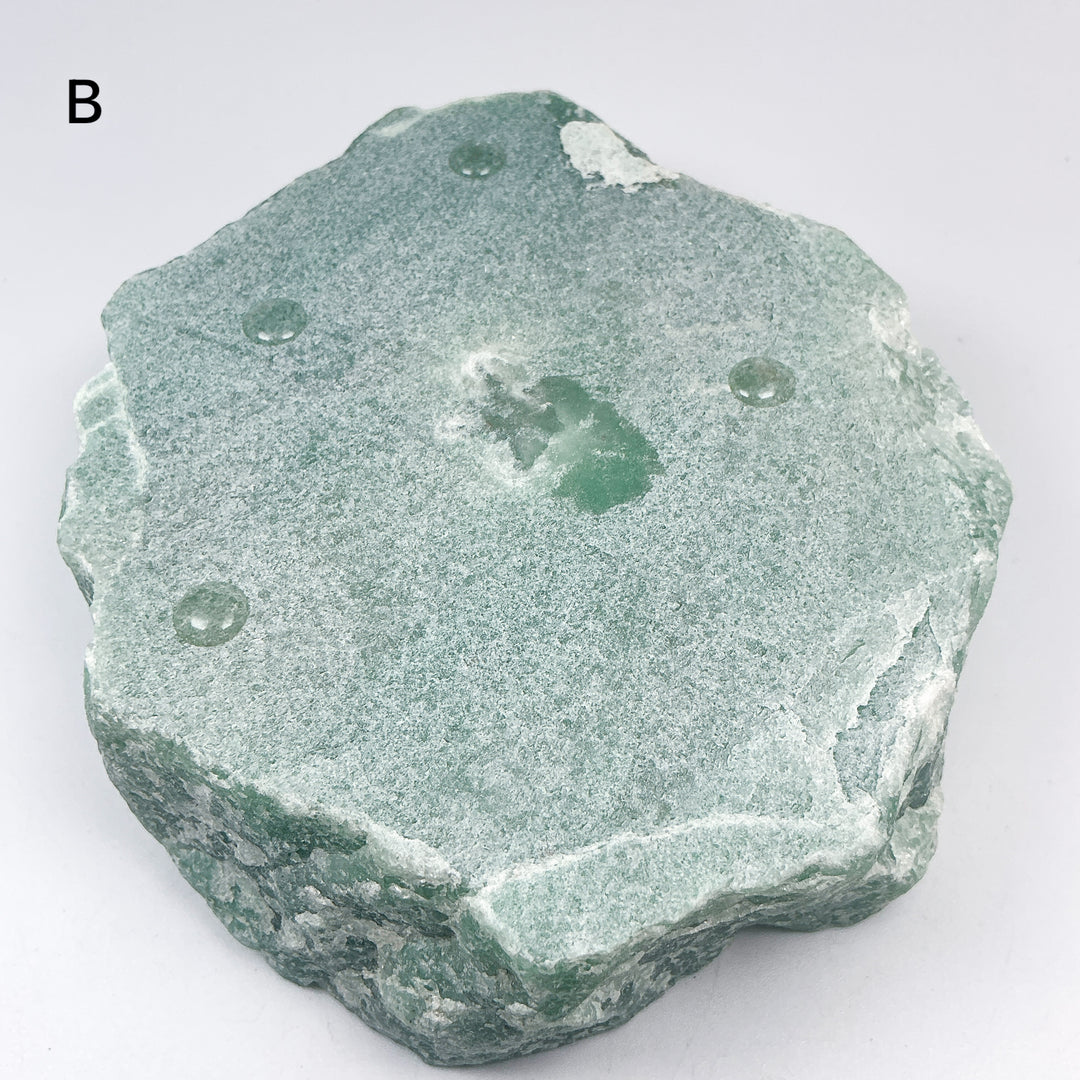 Green Aventurine Candle Holder - Rocks and Gems Canada