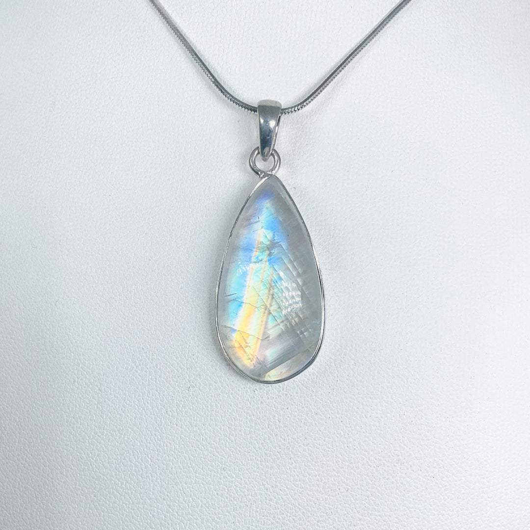 Rainbow Moonstone Pendant