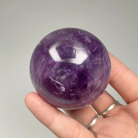 Amethyst Sphere - Rocks and Gems Canada