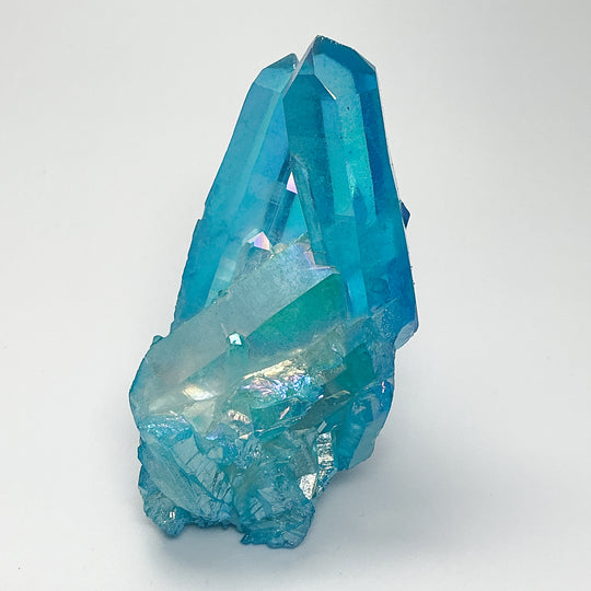 Aqua Aura Quartz Cluster