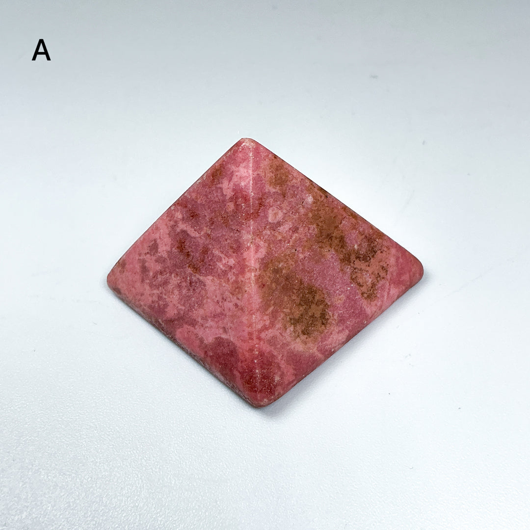 Rhodonite Pyramid - Rocks and Gems Canada