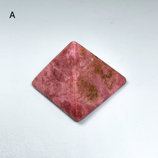 Rhodonite Pyramid - Rocks and Gems Canada