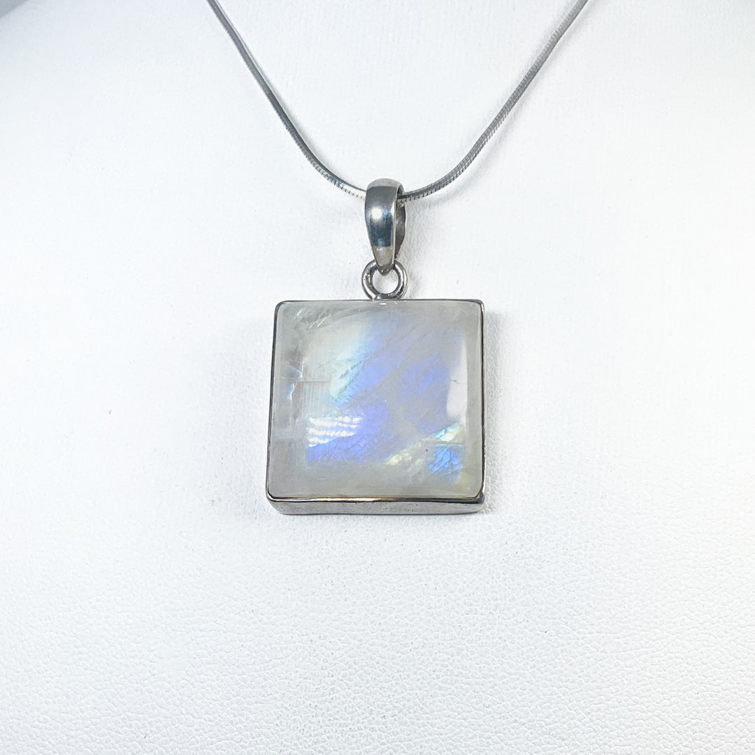 Rainbow Moonstone Pendant