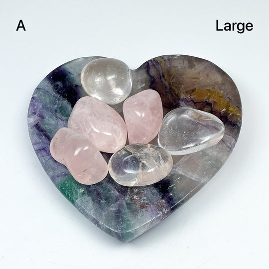 Fluorite Heart Bowl - Rocks and Gems Canada