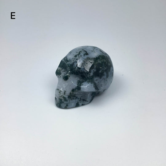 Moss Agate Skulls - Rocks and Gems Canada