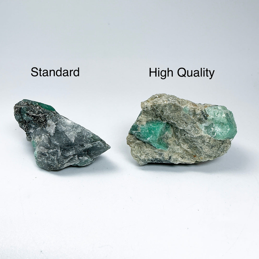 Emerald Rough Chunk Extra Large - Rocks and Gems Canada