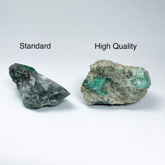 Emerald Rough Chunk Extra Large - Rocks and Gems Canada