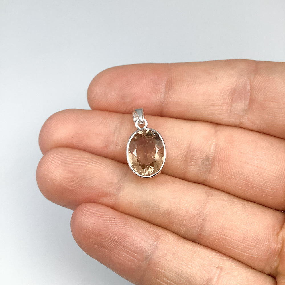 Yellow Tourmaline Pendant
