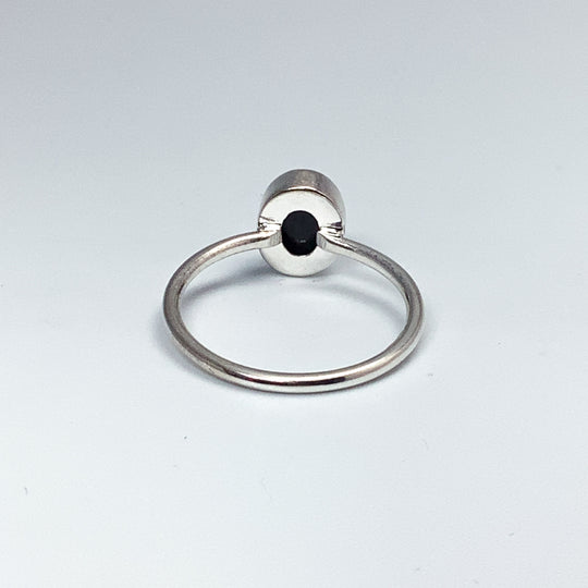 Black Ethiopian Opal Ring