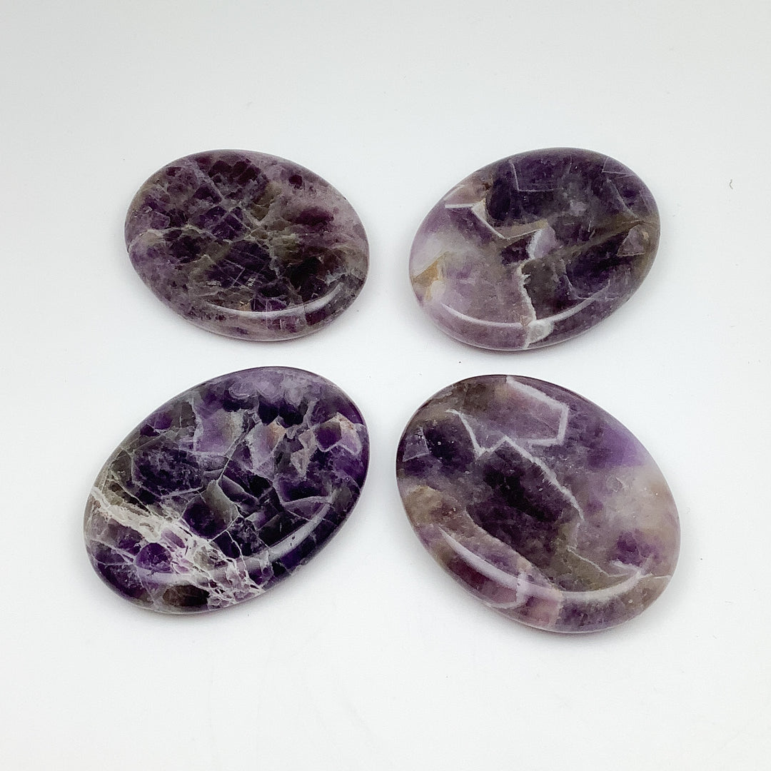 Worry Stone - Chevron Amethyst - Rocks and Gems Canada