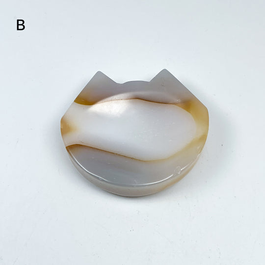 Moss Agate Cat Mini Bowl - Rocks and Gems Canada