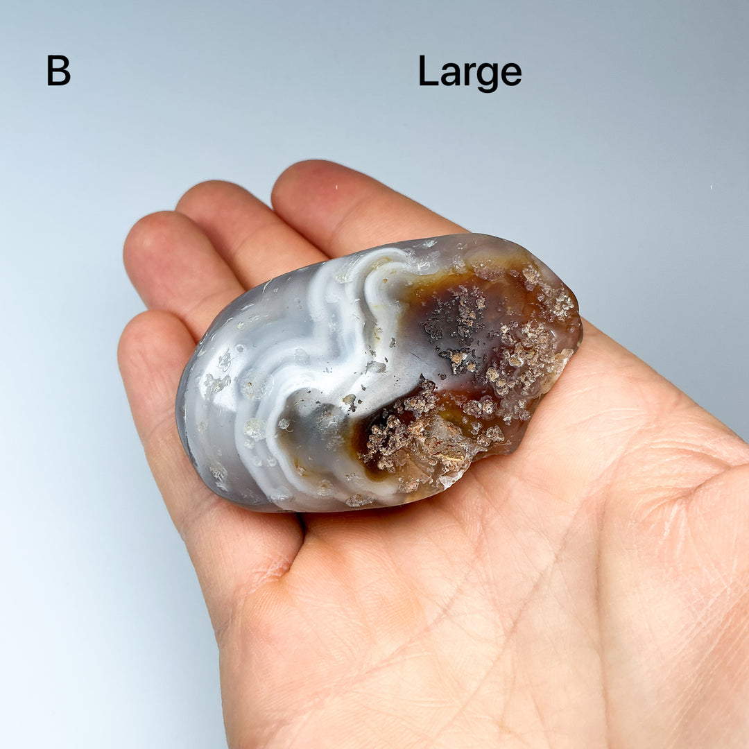 Enhydro Agate Tumble