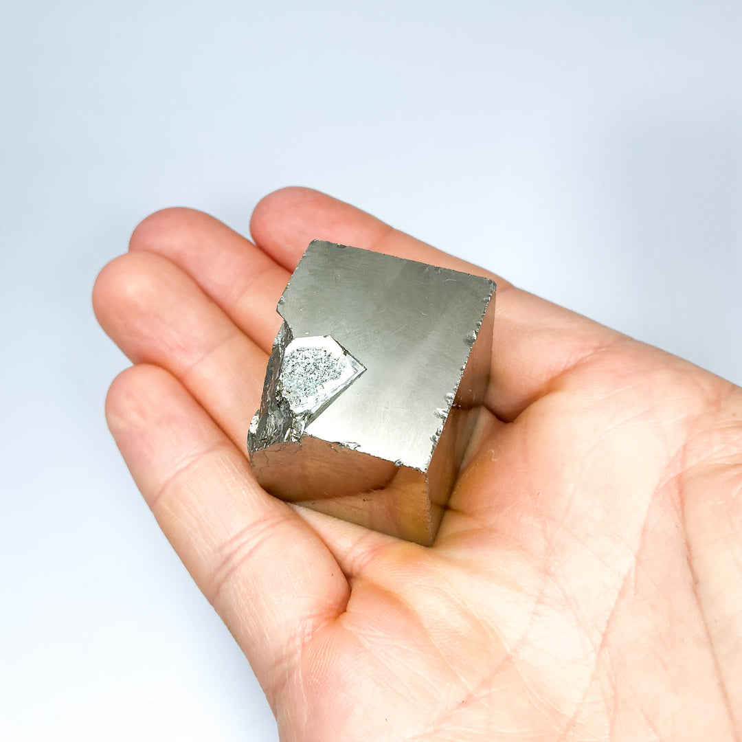 Iron Pyrite Cube