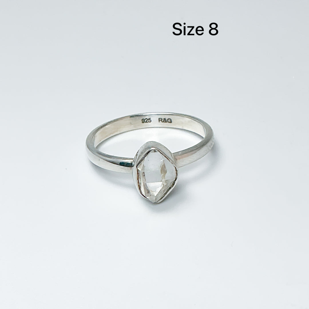 Herkimer Diamond Ring - Rocks and Gems Canada