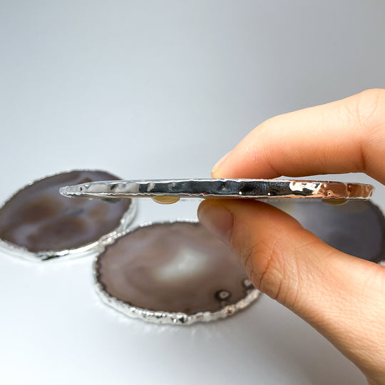 Agate Coasters - Set of 4