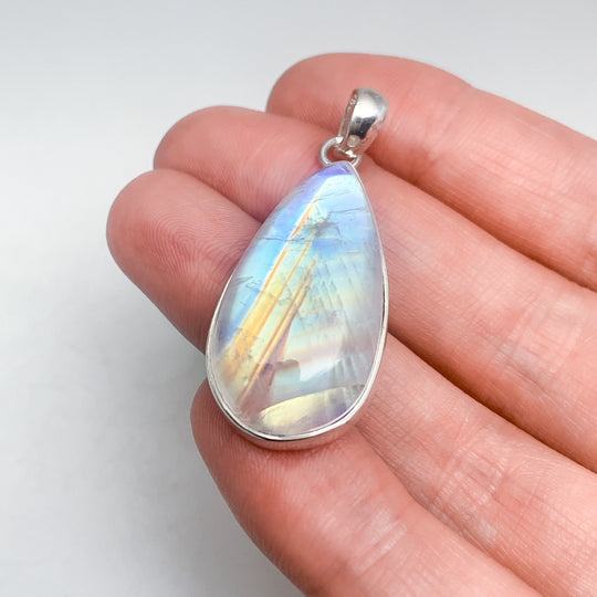 Rainbow Moonstone Pendant