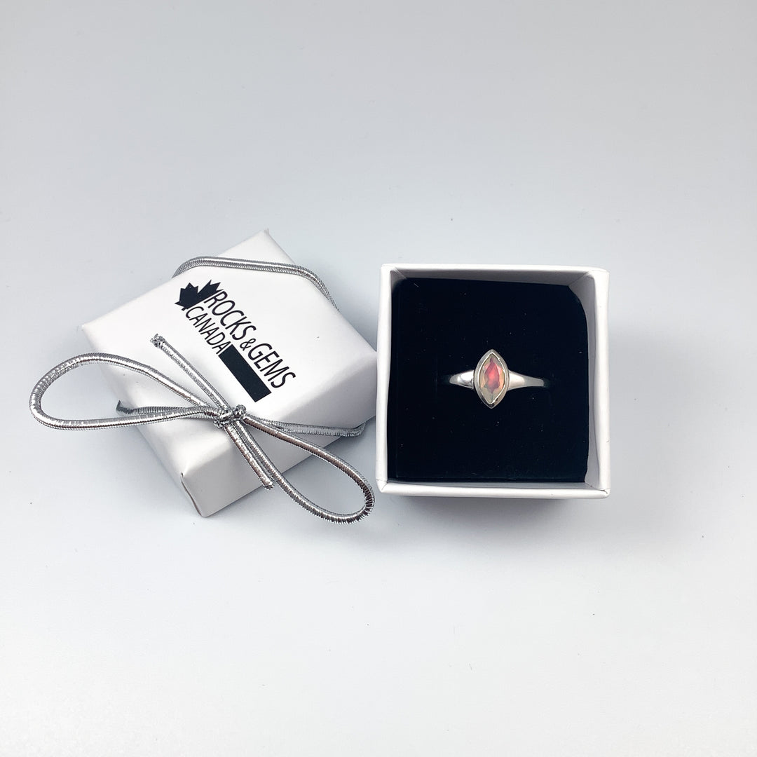 Fire Opal Ring