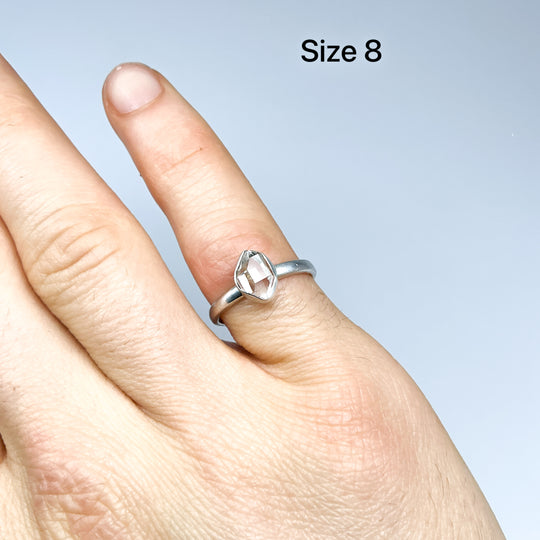 Herkimer Diamond Ring - Rocks and Gems Canada