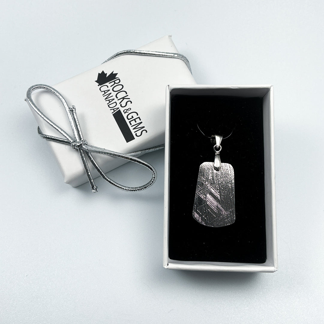 Muonionalusta Meteorite Pendant