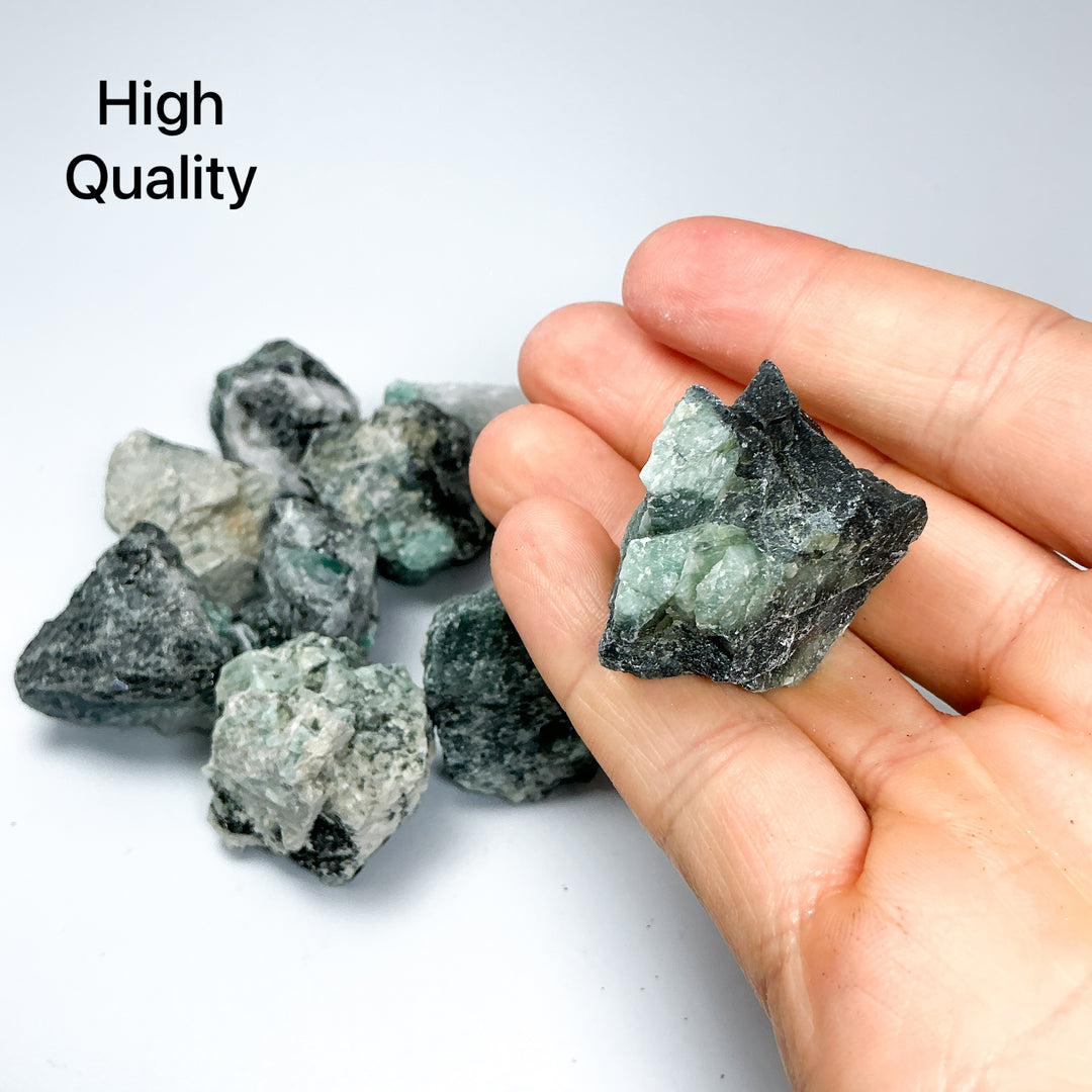 Emerald Rough Chunk Extra Large - Rocks and Gems Canada